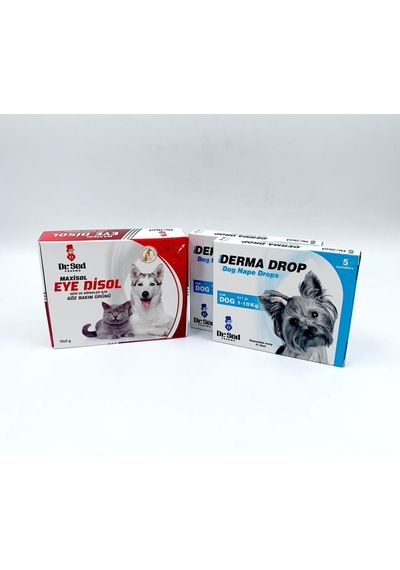 Dr. Sed Derma Köpek 1-10 KG Deri Bakım Ürünü 2 Kutu + Göz Bakım Ürünü