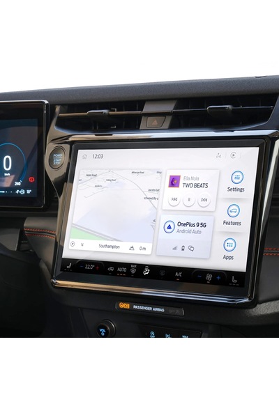 Ford Puma 2024-2025 Uyumlu 12 İnç Navigasyon 9h Nano Ekran Koruyucu 9H Nano Ekran Koruyucu
