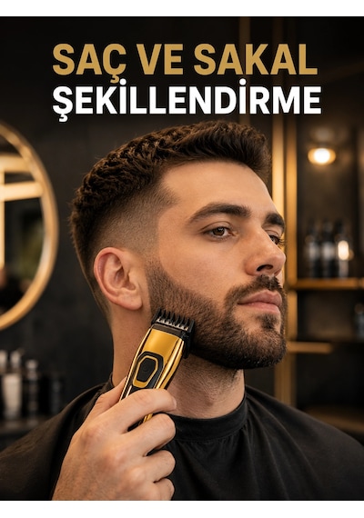 Zenvia Çift Kademeli Güç Modlu Kablosuz Kişisel Bakım Seti Znv2026