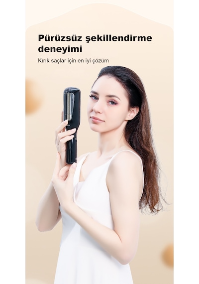 Veryfit Saç Kırığı Kırık Alma Makinesi 2 In 1 Negatif Iyon Teknolojili Lc