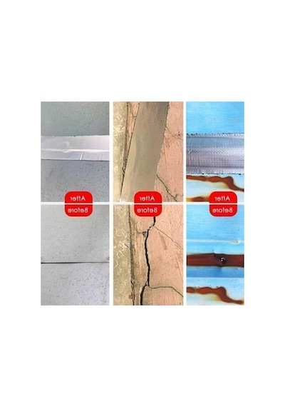 Alüminyum Folyo Çamur Bant, 5 Cm X 5 Mt, Yüksek Sıcaklık Dayanıklı, Su Geçirmez