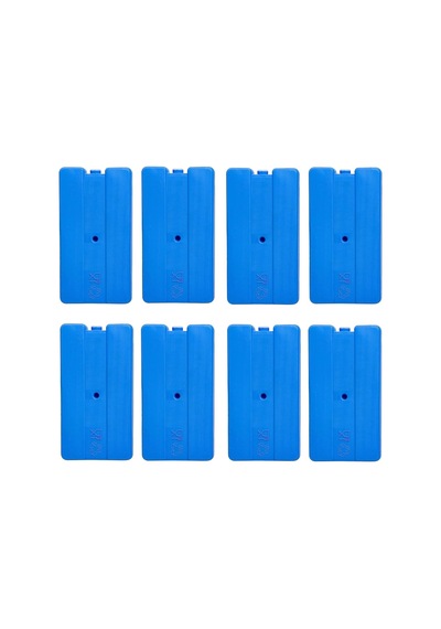 Ankanorm Buz Aküsü Buz Kasedi Ice Box 8nanli Set 370 Ml X 8, Ankanorm, Mavi Çok Renkli