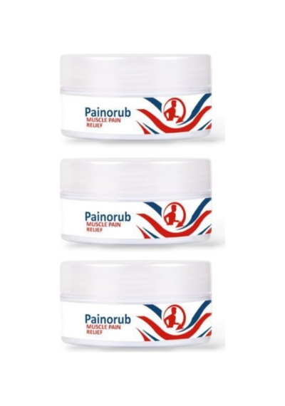 Painorub Muscle Pain-relief Cream 50 Ml / Ağrı Gidermeye Yardımcı Teskin Krem 3 Adet