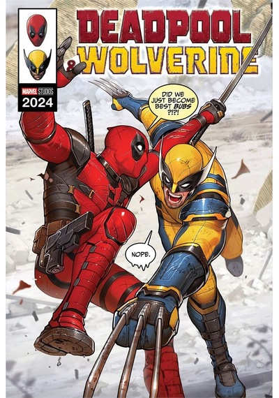 Prime 3d Marvel Deadpool İkili Puzzle 300 Parça 10272