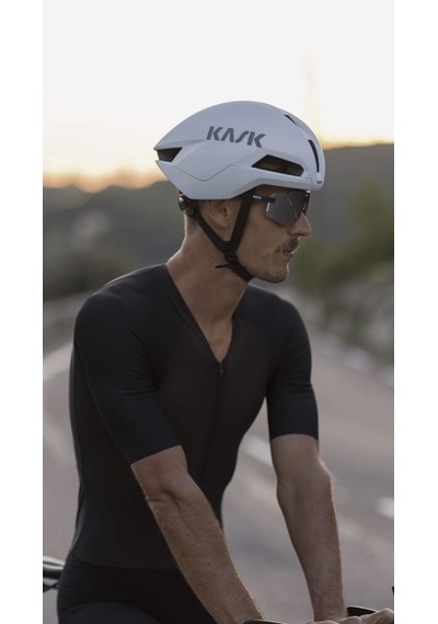 Kask Nirvana Yol Bisikleti Kaskı Mat Beyaz Medium