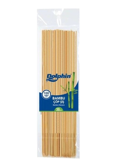 Çöp Şiş 3 Mm Kalın 30 Cm 100 Adetli