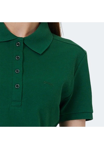 Slazenger VERA I Kadın Polo Yaka Yeşil Tişört