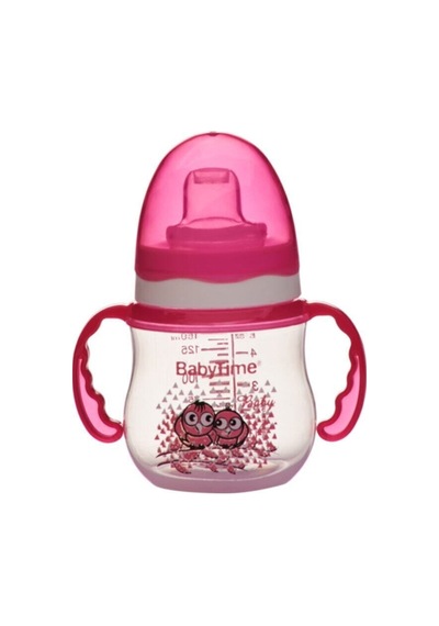 Baby Time Akıtmaz Bardak Kulplu Mavi