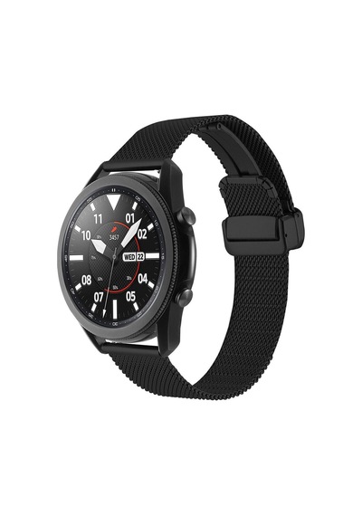 Watch Gt/gt2/gt2e/gt2 Pro/gt3/gt3 Pro/watch 3 / 3 Pro Uyumlu Magnetic Toka Hasır Metal Kordon