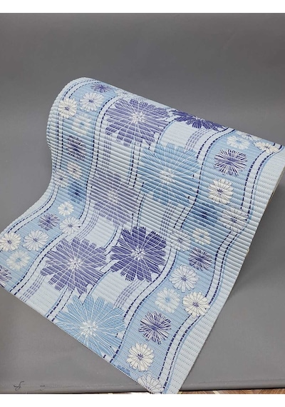 Aqua Mat Islak Zemin Anti Bakteriyel Kaydırmaz Çok Amaçlı Paspası 65 Cm Eninde 65 X 100 / Mavi