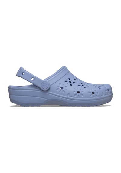 Crocs Classic Floral Cut Out Kadın Terlik Cro210927g01453 Mavi