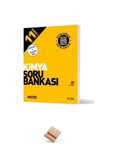 Hız 11. Sınıf Maarif Kimya Soru Bankası + Telefon Standı