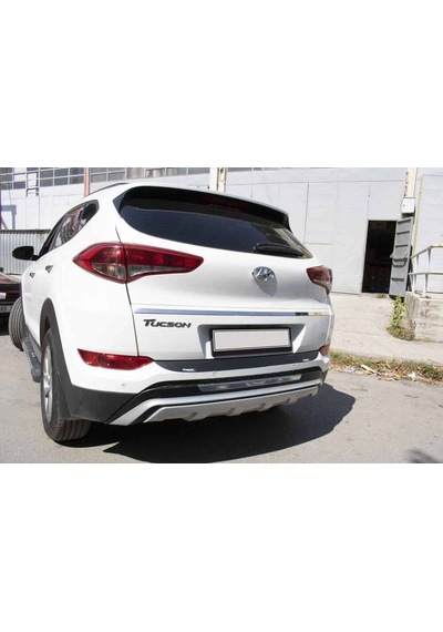 Hyundai Tucson Arka Tampon Eşiği Plastik 2015 Ve Sonrası