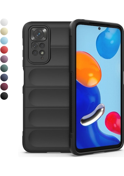 Xiaomi Redmi Note 11/ 11s Kılıf Optimum Lens Çerçeveli Silikon Kapak