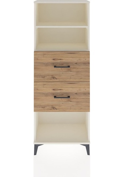 Arges Dolap 2 Raflı 2 Çekmeceli 60x30x163 Aytaşı-çam Aytaşı