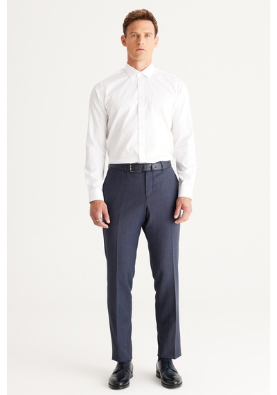 AC&Co / Altınyıldız Classics Erkek BEYAZ Ütü Gerektirmeyen Non-İron Slim Fit Dar Kesim %100 Pamuk Gömlek Beyaz AC&Co / Altınyıldız Classics Erkek BEYAZ Ütü Gerektirmeyen Non-İron Slim Fit Dar Kesim %100 Pamuk Gömlek Beyaz