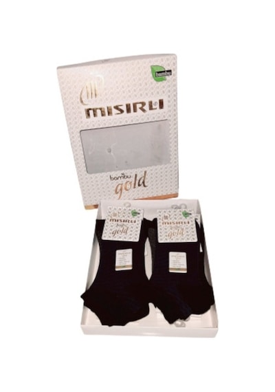 Mısırlı Gold Bambu Yarım Patik Erkek Çorap Dikişsiz 12'li