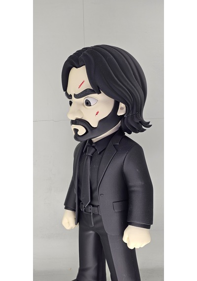 John Wick Büstü 3d Baskı Koleksiyon Figürü