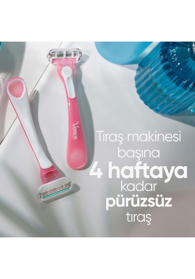 Gillette Venus Smooth Miami Kadın Tıraş Bıçağı 3'lü
