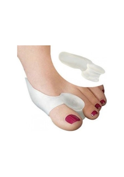 Ayakbakım Ortopedik Hallux Valgus Destek Ayak Parmak Arası Silikon Makara Parmak Silikon Aparatı