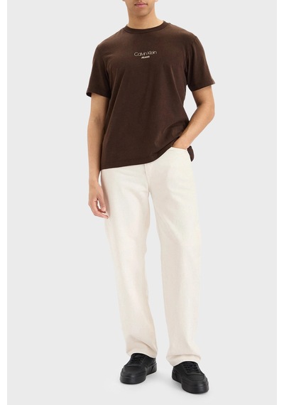 Calvin Klein Logolu Pamuklu Regular Fit Bisiklet Yaka T Shirt Lv04rb824gto2 Erkek T Shirt Lv04rb824g To2 Kahve Calvin Klein Logolu Pamuklu Regular Fit Bisiklet Yaka T Shirt Lv04rb824gto2 Erkek T Shirt Lv04rb824g To2 Kahve