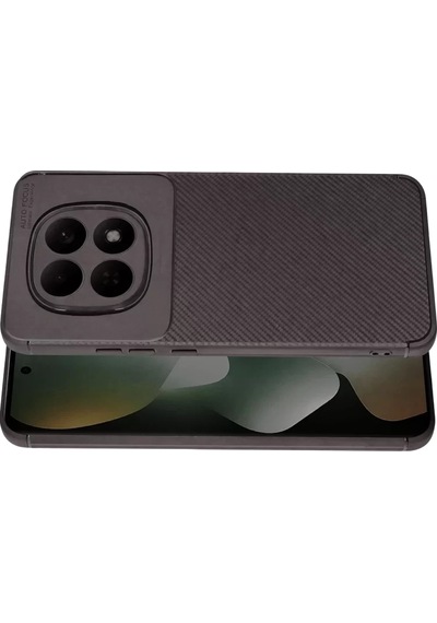 Newface Xiaomi Redmi Note 15 Pro 5g Auto Focus Karbon Kapak - Gri