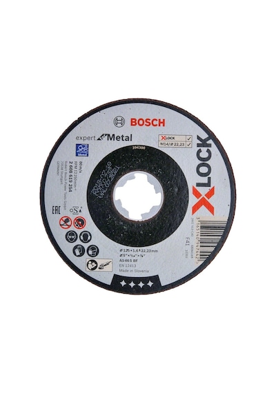 Bosch Expert For Metal X-Lock 125x1.6 Düz Kesici Disk