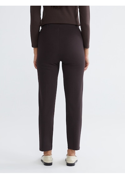 Lcw Modest Kahverengi Dar Fit Kadın Pileli Pantolon