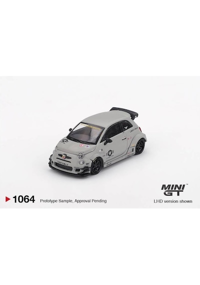 Mini Gt 1064 Abarth 595 Lb-works X Abas Works Fighters 1/64 Model Araba