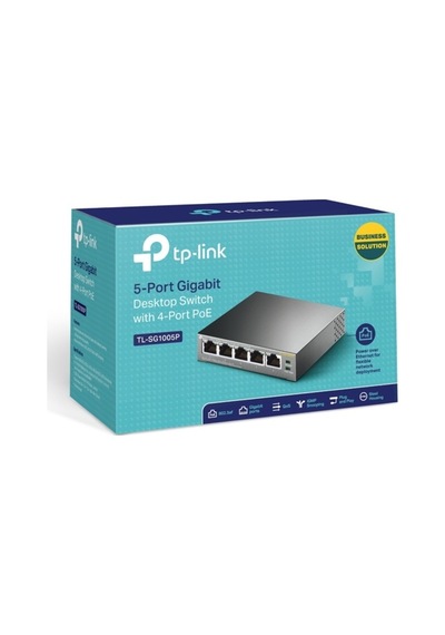 TP-Link Tl Sg1005P 5Port Gigabit 4Port Poe