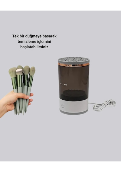 Makyaj Fırçası Ve Elektrikli Fırça Temizleyici Kampanya Paketi - Lisinya