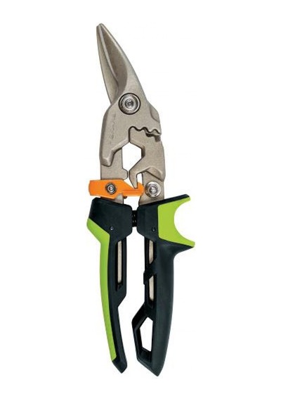 Fiskars 1027208 Powergear Metal Levha Makası - Sağ Kesim