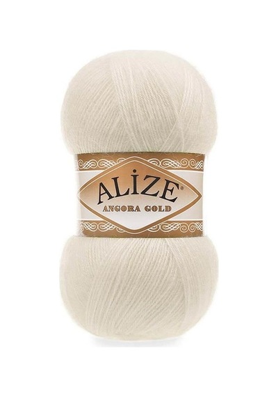 Alize Angora Gold Örgü İpi Krem 01