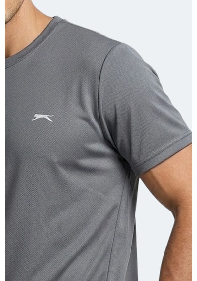 Slazenger Haunted I Erkek Koyu Gri Tişört