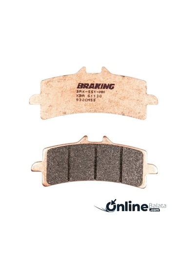 Ducatı Panıgale V4 R 998 2019-2020 Braking Sinterli Ön Fren Balata Ob93055