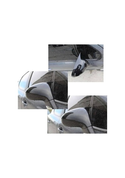 Peugeot 207 Uyumlu Yarasa Ayna Kapağı İthal Pianoblack 2007-2011 Abs Plastik A+ Kalite