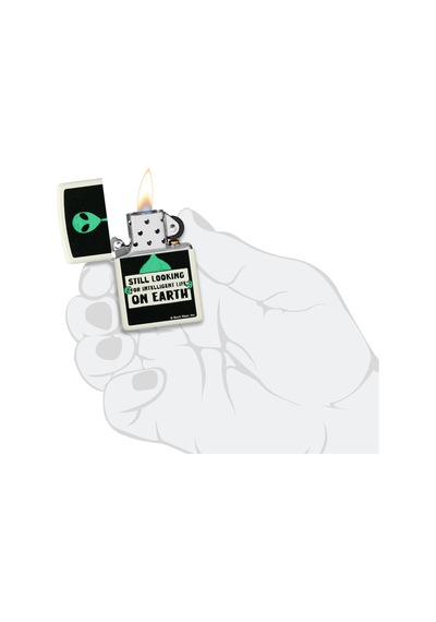 Zippo 49193 Buck Wear Alien Çakmak