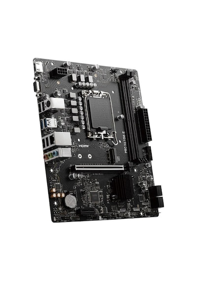 Msı Pro H610m-e Ddr5 1700p 5600 Oc Hdmı Vga M.2 Usb3.2 Glan Matx