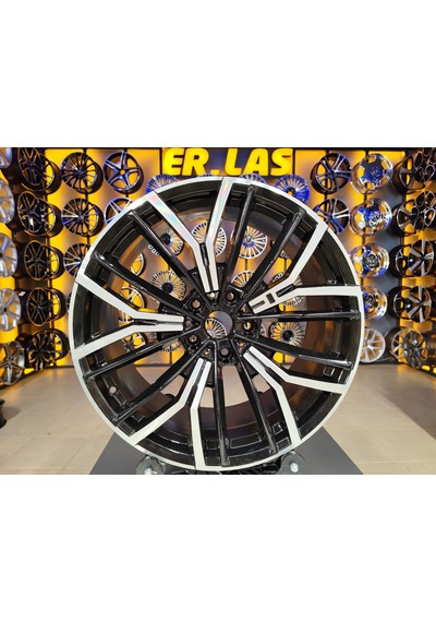 4 Adet R1-329 8.5 19 5 120 Et30 Black Mack Jant Revize Edilmiş Takım
