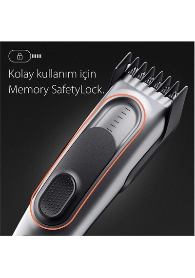 Braun Series 7 Hc7390, Erkekler İçin 17 Uzunluk Ayarına Sahip Saç Kesme Makinesi