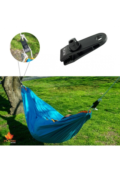 Taktikal Market 6 Adet Çoklu Kullanımlı Branda,gölgelik, Tarp Çadır İçin Yüksek K Siyah
