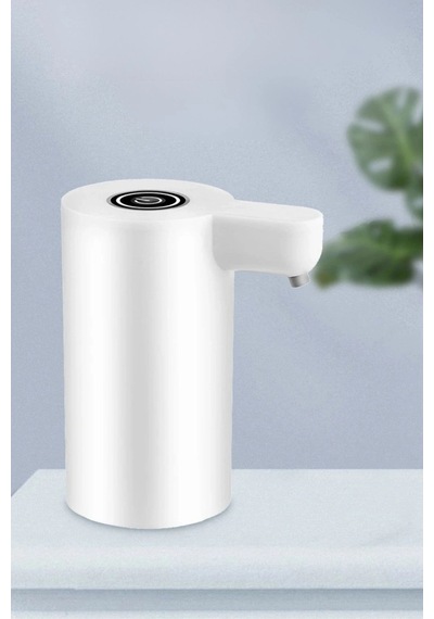 Buffer Usb İle Şarj Olabilen Beyaz Damacana Pompası 1200 Ma Çok Renkli