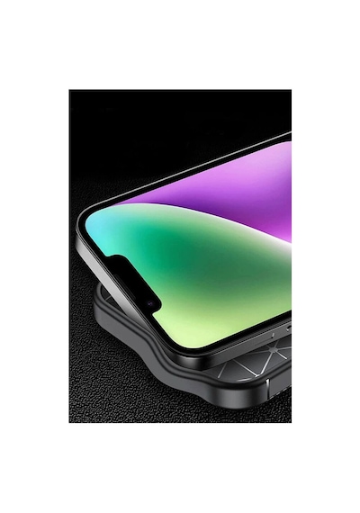 Apple iPhone Uyumlu 16e Kılıf Auto Focus Karbon Kapak - Siyah Evimdeyokyok