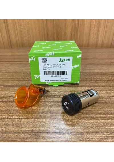 İveco Otoyol 24 Volt Işıklı Çakmak Çakmaklık Komple İç Dış