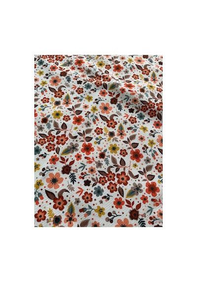 Çift Kişilik Pike %100 Pamuk Desenli 195x215 Çok Renkli