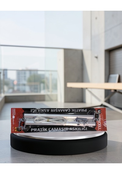 Balkon Çamaşır Askısı Kare Küpeşte Uyumlu 25x60 Cm Çok Renkli