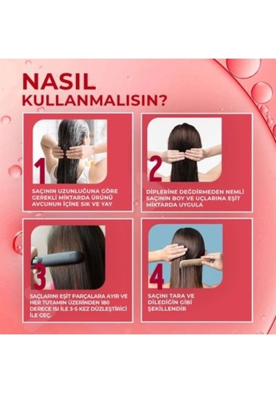 Keratin Bakım Kürü Brezilya Keratin Terapisi İle 240 Ml