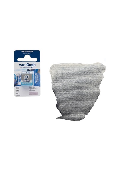 Talens Van Gogh Sulu Boya Tablet Silver 800
