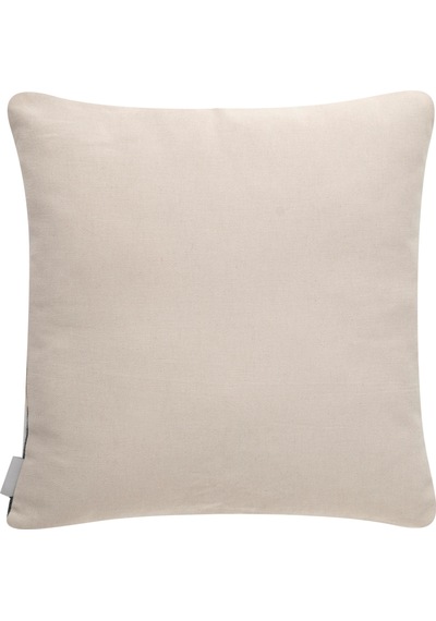 Mudo Home Carla Kırlent Ekru Lacivert 45x45 Çok Renkli