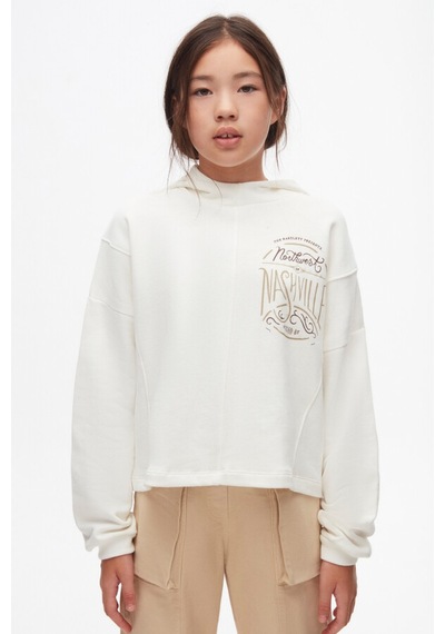Xo Kids Kız Çocuk Sweatshirt 10-16 Yaş 37808 Ekru